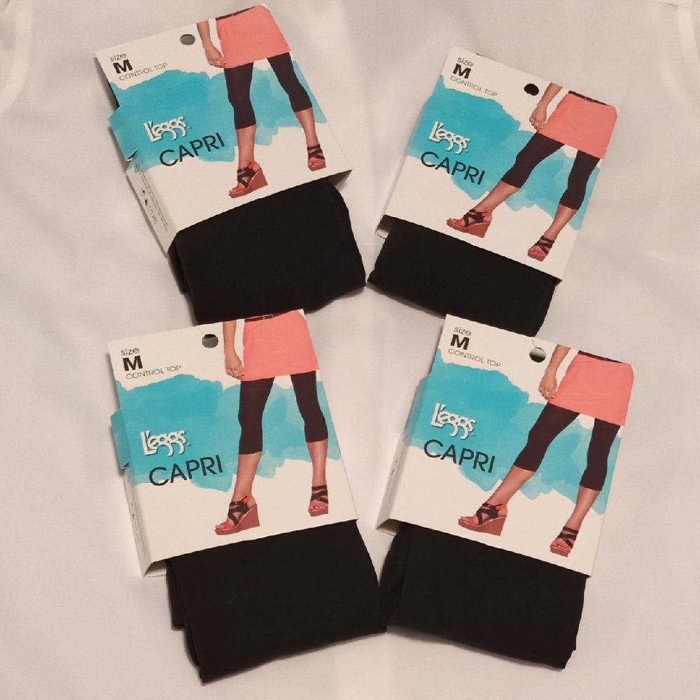 Leggs Capri Black Leggings